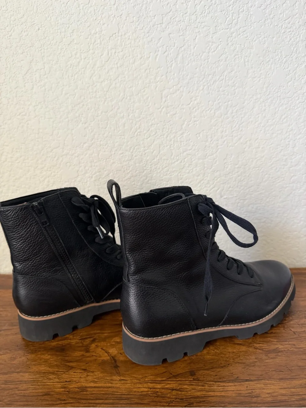 Vionic Lani Combat Boots Women Size 7 - Picture 6 of 9